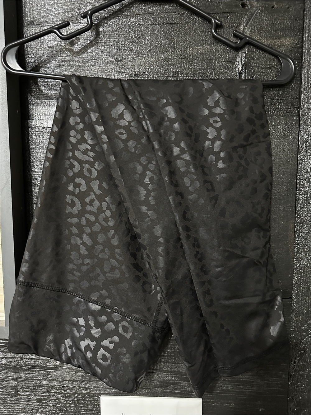 Black Leopard Leggings